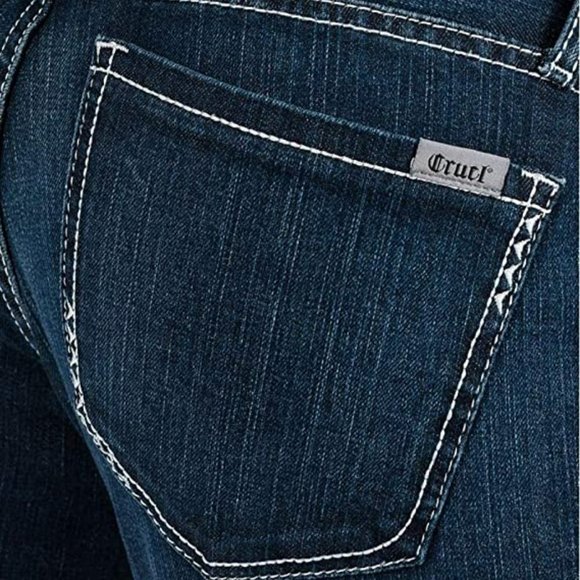 Cruel Girl Denim - Cruel Girl- Denim "Rhyon" Mid Rise Boyfriend Straight Leg